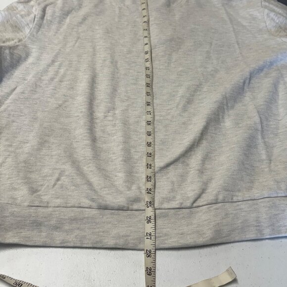 U.S. Polo Assn. Men's Mock Neck Quarter-Zip Pullover, Gray, 3XL - Picture 9 of 9